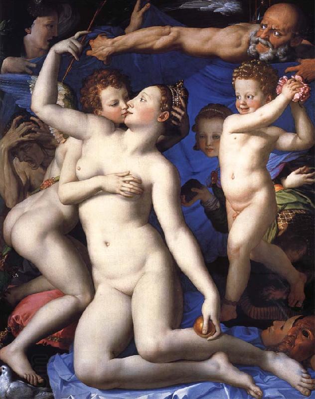Agnolo Bronzino An Allegory with Venus and Cupid China oil painting art